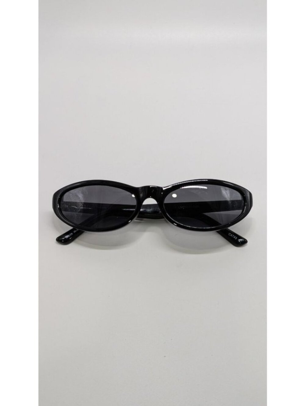 Black UV400 Cat 3 Eye Sunglasses